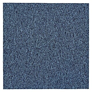 Teppichfliese Solid (50 x 50 cm, Schlinge, 100 % Polyamid SDN, Blau)