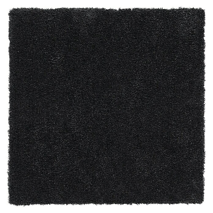 Teppichfliese Amazing (50 x 50 cm, Hochflor, 100 % Polyester, Anthrazit) | BAUHAUS