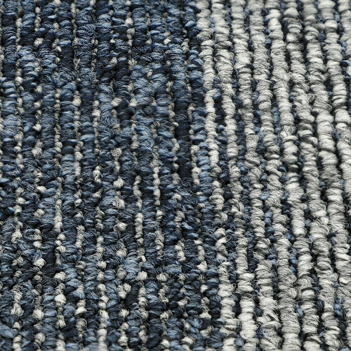 Teppichfliese Santo (50 x 50 cm, Schlinge, 100 % Polypropylen, Dunkelblau) | BAUHAUS