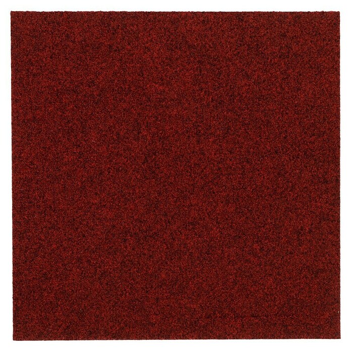 Teppichfliese Rally (50 x 50 cm, Nadelfilz, 100 % Polypropylen, Rot) | BAUHAUS