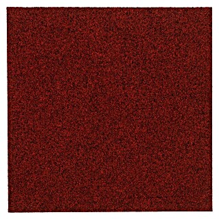 Teppichfliese Rally (50 x 50 cm, Nadelfilz, 100 % Polypropylen, Rot)