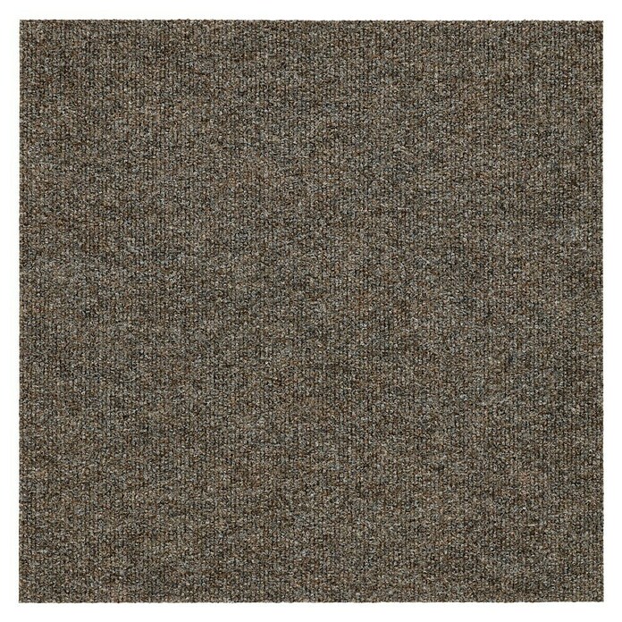 Teppichfliese Sprinter (50 x 50 cm, Nadelfilz, 80 % Polypropylen, 20 % recyceltes PET, Schokobraun) | BAUHAUS