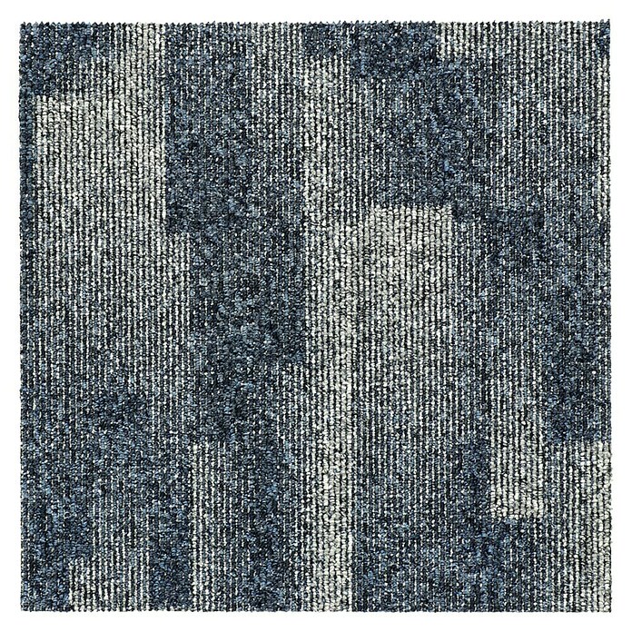 Teppichfliese Santo (50 x 50 cm, Schlinge, 100 % Polypropylen, Dunkelblau) | BAUHAUS