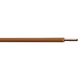 Aderleitung H07V-R YE (Anzahl Adern: 1, Querschnitt: 1,5 mm², Braun, 10 m)