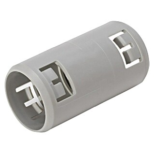 Flexrohrmuffe (Durchmesser: 20 mm, Kunststoff, Grau, 10 Stk.)