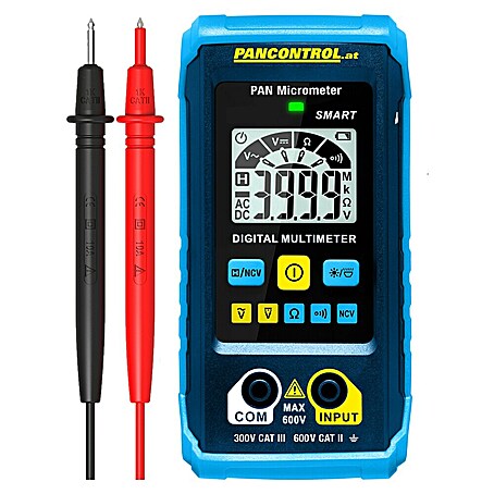 Pancontrol Kontaktloser Spannungsprüfer (Messbereich Gleichspannung: 1 µV - 600 V, Messbereich Wechselspannung: 1 µV - 600 V, CAT III 300 V)