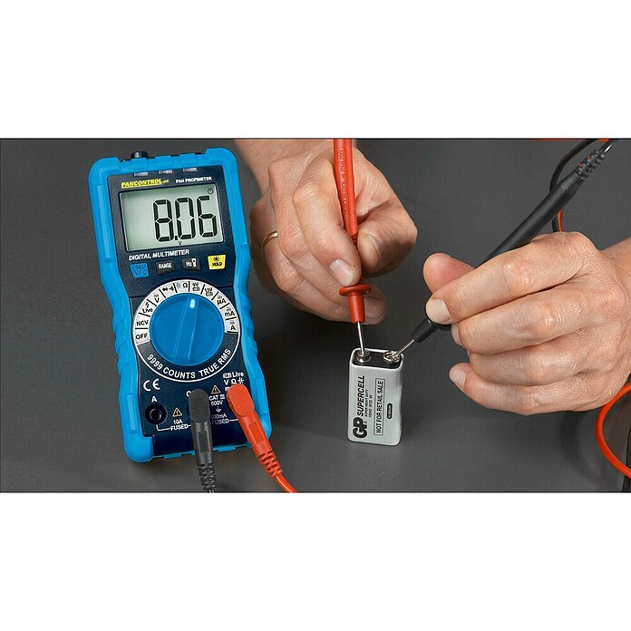 Digital-Multimeter (True RMS, Messbereich Wechselspannung: 1 µV - 600 V, CAT III 600 V) | BAUHAUS