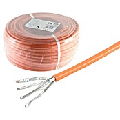 Netzwerkleitung (CAT7, Länge: 25 m, Orange) | BAUHAUS