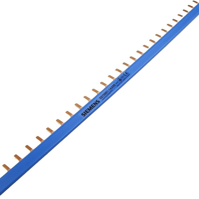 Siemens Kammschiene (Länge: 1 014 mm, Querschnitt: 10 mm², 1-phasig) | BAUHAUS