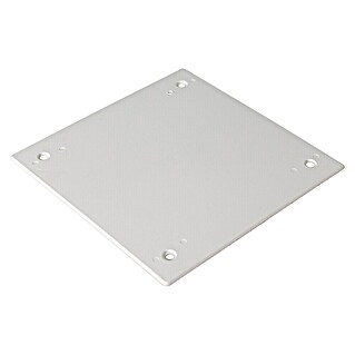 Blindabdeckung (100 x 100 mm, Kunststoff, Weiß)