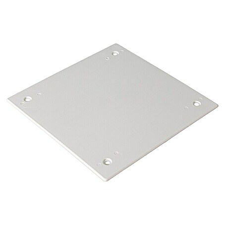 Blindabdeckung (100 x 100 mm, Kunststoff, Weiß)