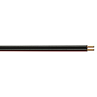 Lautsprecherleitung (Schwarz/Rot, Querschnitt: 1,5 mm², 10 m, Anzahl Adern: 2)