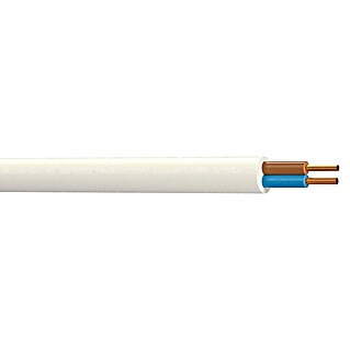 PVC-Schlauch YML-0 (10 m, Querschnitt: 0,75 mm², Anzahl Adern: 2, Grau)