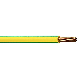 Aderleitung H07V-R (YM) (Anzahl Adern: 10, 10 mm², Gelb/Grün)