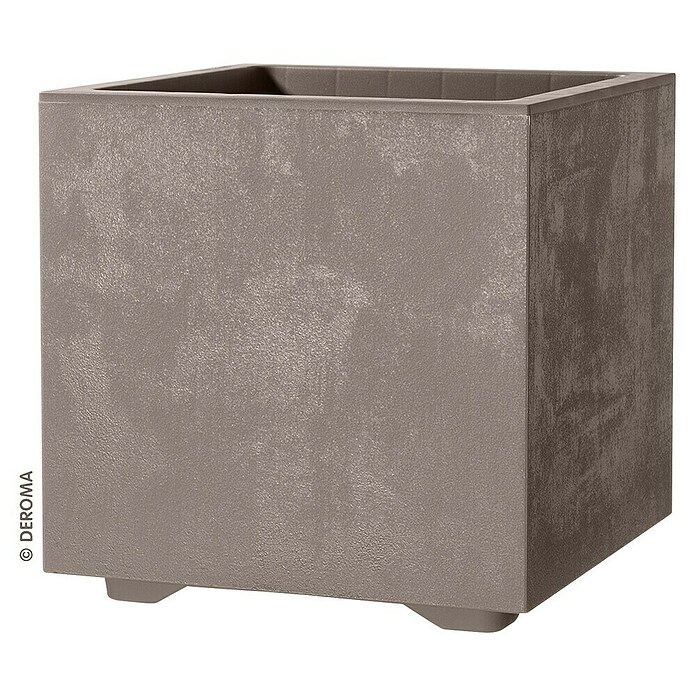 Deroma Millennium Pflanzkasten (Außenmaß (L x B x H): 39 x 39 x 39 cm, Kunststoff, Sandstone) | BAUHAUS