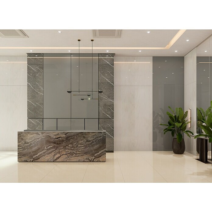 Panel obloga Nero Black  (D x V: 122 x 260 cm, PVC) | BAUHAUS