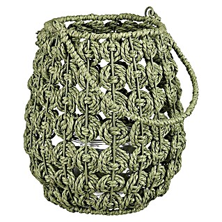 Farolillo Yodi (Ø x Al: 23,5 x 25 cm, Verde)