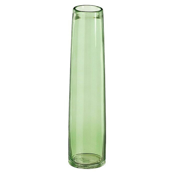 Jarrón Xandra (Ø x Al: 7 x 30,5 cm, Vidrio, Verde menta) | BAUHAUS