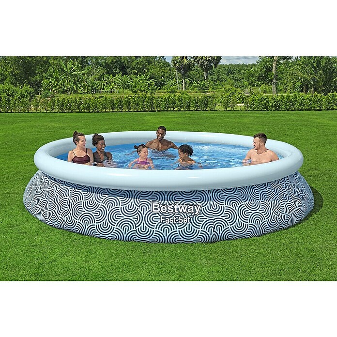 Bestway Bazen Quick-Up Fast Set  (Ø x V: 396 x 84 cm, Plava, 7.340 l) | BAUHAUS