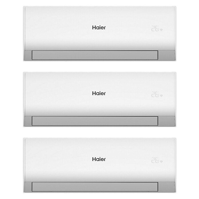 Haier Aire acondicionado Inverter Tide-R 3x1 (11.500 BTU/h, 11.500 BTU/h, Espacios hasta 20 + 20 + 30 m²) | BAUHAUS
