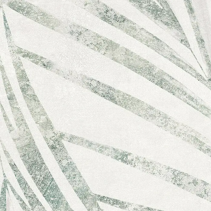 Domicil Wandfliese Living Concrete Goldfruit - 30 x 60 cm, Hellgrün/Weiß, Matt - Abstrakte Textur mit hellen Linien auf weißem Grund, die ein dezentes, modernes Muster für vielseitige Designanwendungen bietet.