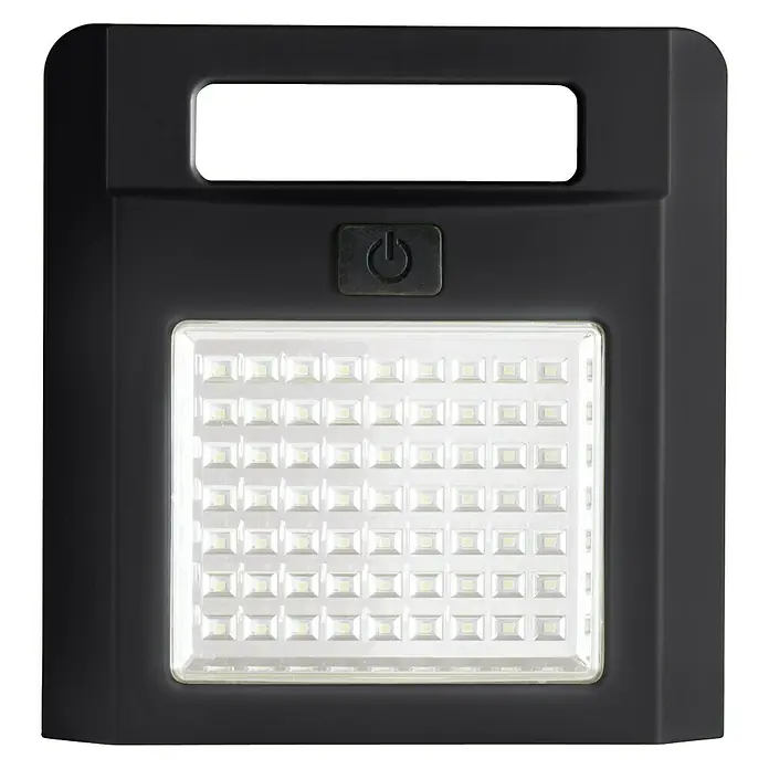 Profi Depot LED-Strahler - 8.000 lm, 6.000 K - 7.000 K, L x B x H: 1,14 x 1,32 x 2,25 m, IP54 - Schwarze LED-Arbeitsleuchte mit Griff und Ein-/Ausschalter für den vielseitigen Einsatz.