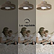 Sulion Ventilador de techo Windsor (Marrón, 51 cm, 18 W, Blanco cálido) | BAUHAUS