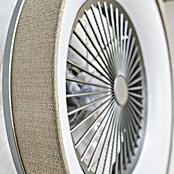 Sulion Ventilador de techo Indri (Negro, 53 cm, 38 W, Blanco cálido) | BAUHAUS