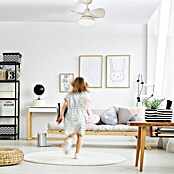 Sulion Ventilador de techo Sandra (Blanco, 50 cm, 24 W, Blanco cálido) | BAUHAUS