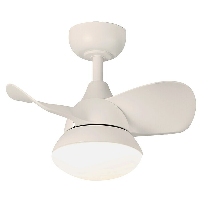 Sulion Ventilador de techo Sandra (Blanco, 50 cm, 24 W, Blanco cálido) | BAUHAUS