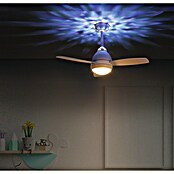 Sulion Ventilador de techo Luca (Blanco, 97 cm, 24 W, RGB) | BAUHAUS