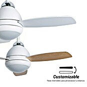 Sulion Ventilador de techo Luca (Blanco, 97 cm, 24 W, RGB) | BAUHAUS