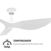 Sulion Ventilador de techo Phyton M (Blanco, 126 cm, 43 W) | BAUHAUS