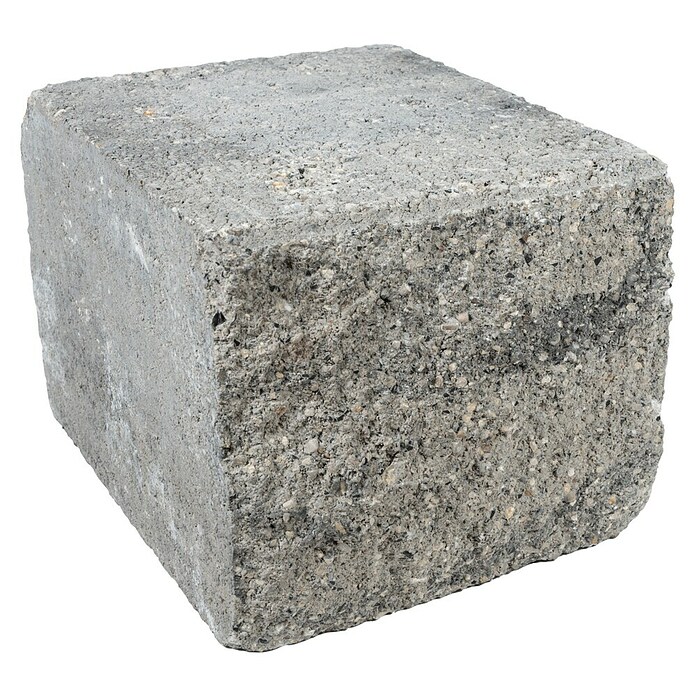 Seesteiner Mauerstein Quadro Felsino (Anthrazit, Beton, 3 Stk.)
