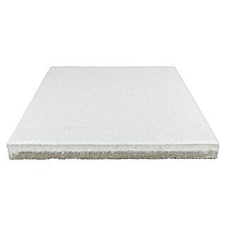 Seesteiner Terrassenplatte (40 x 40 x 3,8 cm, Weiß, Beton)