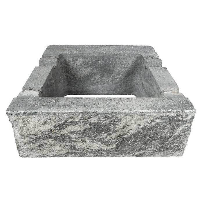 Seesteiner Pflanzstein Felsino (L x B x H: 40 x 28 x 15 cm, Grau, Naturstein) | BAUHAUS