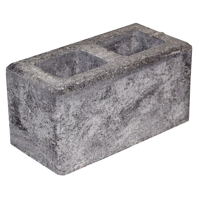 Seesteiner Mauerstein Piazza (Anthrazit, L x B x H: 40 x 20 x 20 cm, Beton)