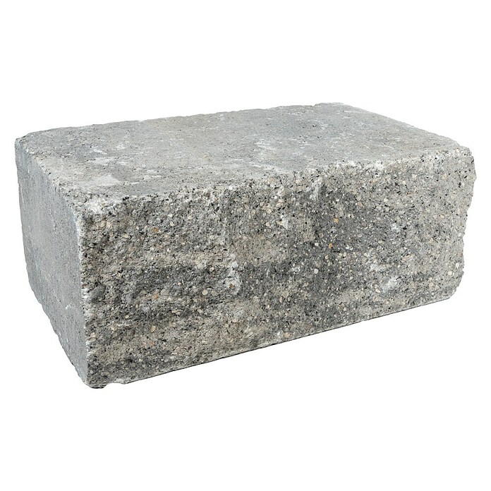 Seesteiner Mauerstein Quadro Felsino (Anthrazit, Beton, 3 Stk.)