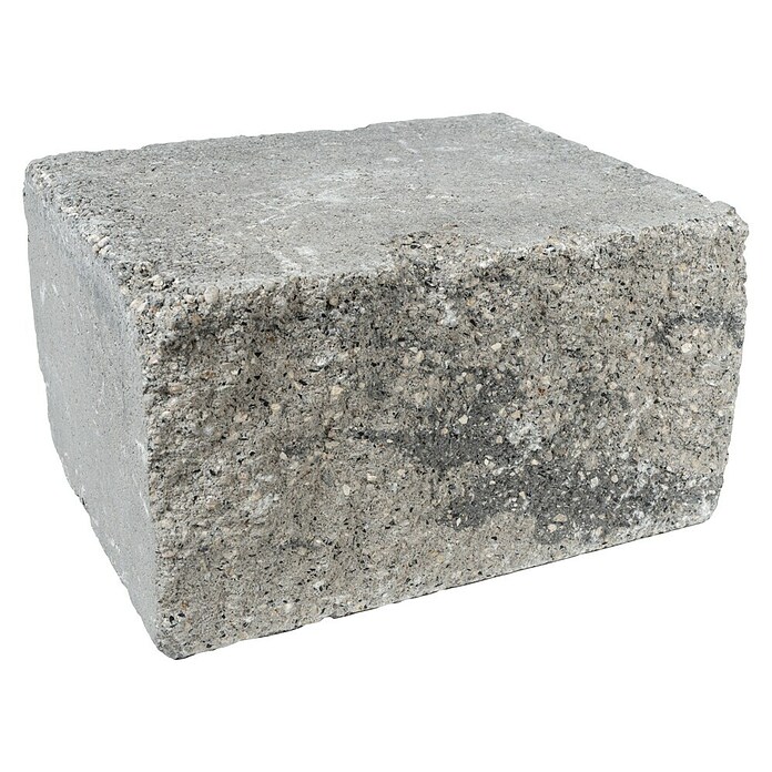 Seesteiner Mauerstein Quadro Felsino (Anthrazit, Beton, 3 Stk.)