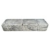 Seesteiner Mauerstein Quadro Felsino (Anthrazit, Beton, 3 Stk.)