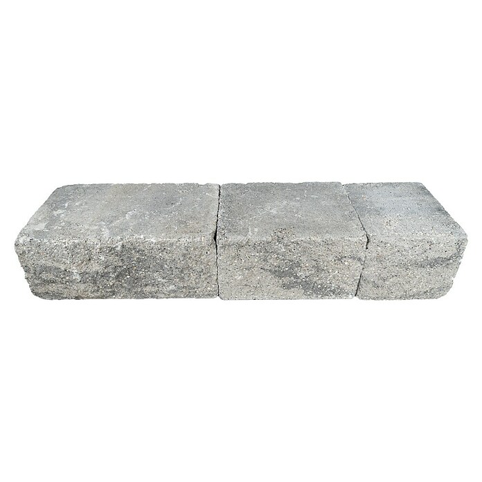 Seesteiner Mauerstein Quadro Felsino (Anthrazit, Beton, 3 Stk.)