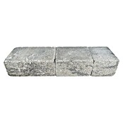 Seesteiner Mauerstein Quadro Felsino (Anthrazit, Beton, 3 Stk.)