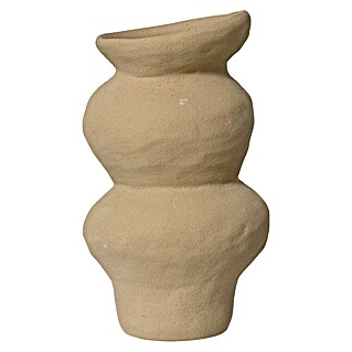 Jarrón Petrona (Ø x Al: 11 x 19,3 cm, Cerámica, Marrón)