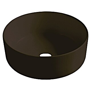 Best Design Waskom Luzz Mat bruin (Mat bruin, Diameter: 40 cm, Kraangat: Midden)