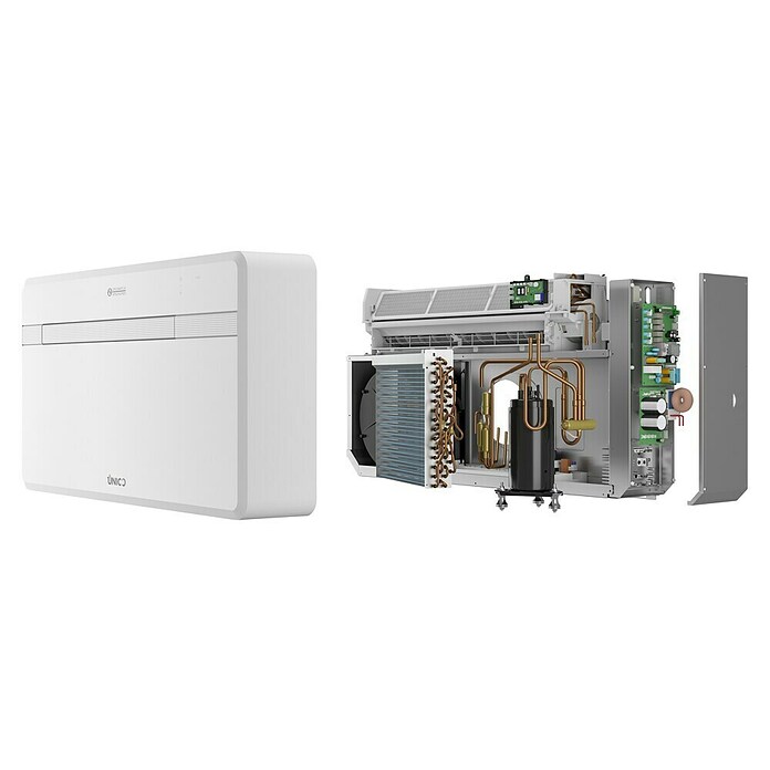Olimpia Splendid Split klimatska naprava UNICO EVO 30 HP EVAN  (Zmogljivost hlajenja: 3.100 W, Ogrevalna moč: 2.700 W) | 3419 - Split Marke | CBKC - Klima Marke | CBK - Klima | CB - Elektroinstallation | C - Elektro | BAUHAUS