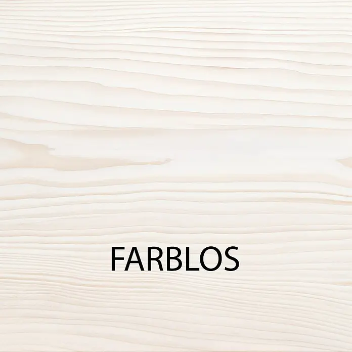 Bondex Schellack - Gelblich, 250 ml - Textur von farblosem Holz. Die natürliche Maserung des hellen Holzes ist deutlich sichtbar und verleiht eine elegante Note.