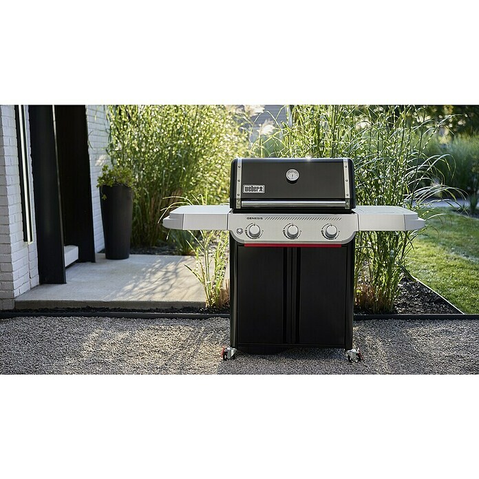 Weber Plinski roštilj Genesis E-315  (Površina za pečenje (Š x D): 68 x 48 cm, 11,43 kW, Broj plamenika: 3 Kom.) | BAUHAUS
