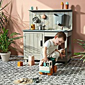 Muddy Buddy Matschküche Mud Expert (80 x 40 x 90 cm, Holz, Warmgrau) | BAUHAUS