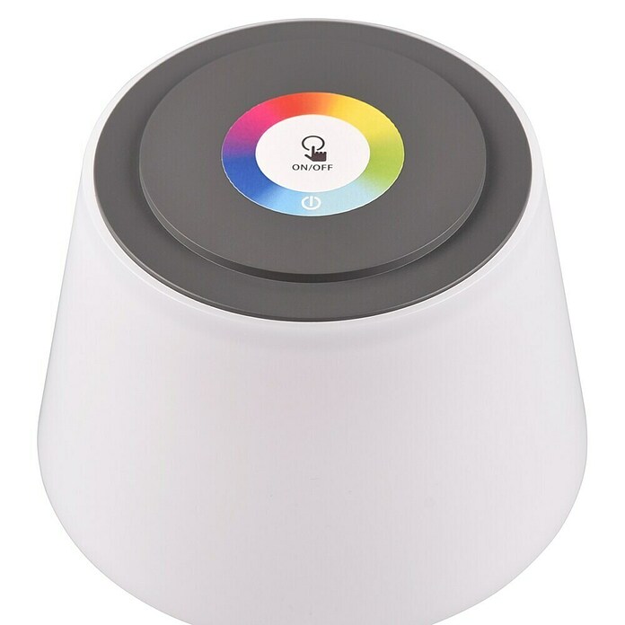 Reality Leuchten LED-Tischleuchte Sanchez (L x B x H: 13 x 13 x 30 cm, Anthrazit) | BAUHAUS