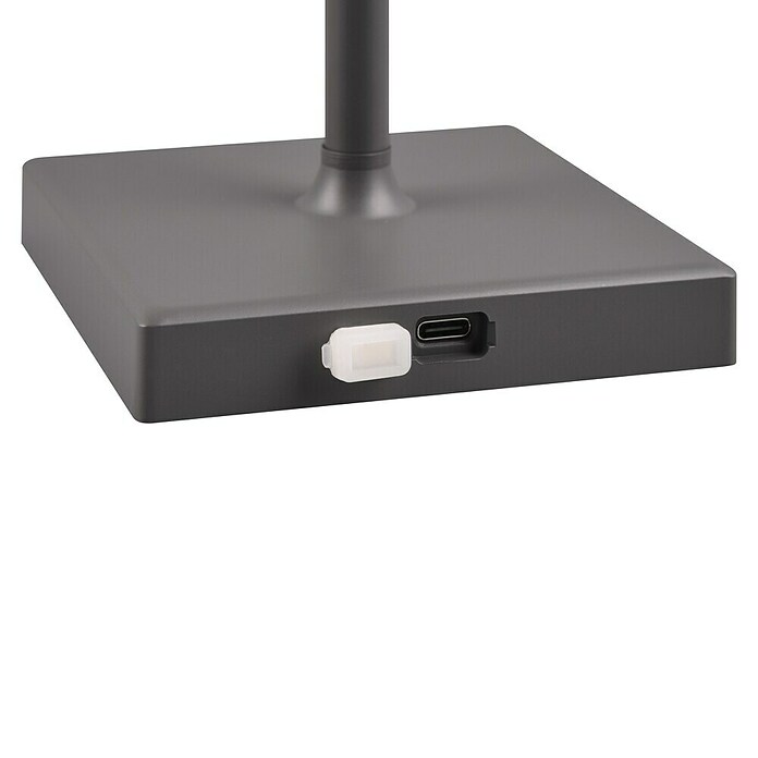 Reality Leuchten LED-Tischleuchte Sanchez (L x B x H: 13 x 13 x 30 cm, Anthrazit) | BAUHAUS